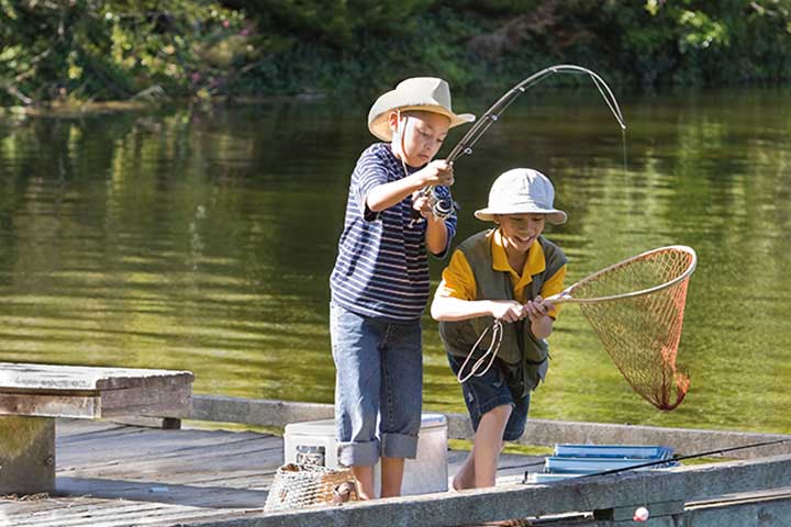 Pêche Multi sous tentes